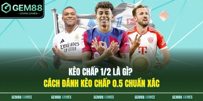 Kèo Chấp 1/2 Là Gì? Cách Đánh Kèo Chấp 0.5 Chuẩn Xác
