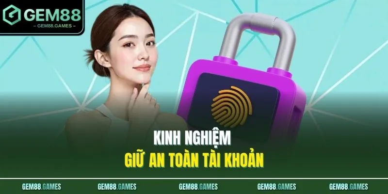 Chính Sách Bảo Mật GEM88 4 Kinh nghiệm giữ an toàn tài khoản